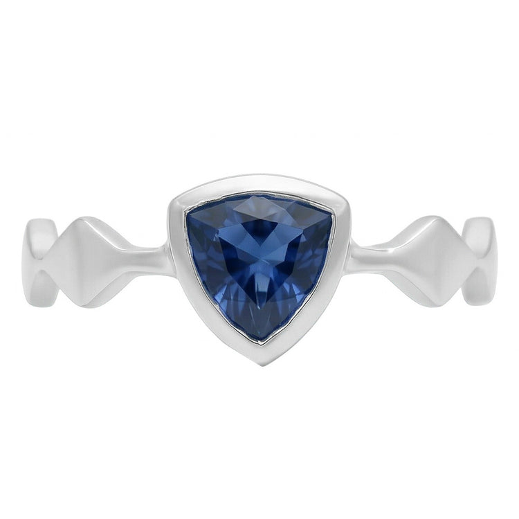 Bague Saphir Naturel 1 Carats