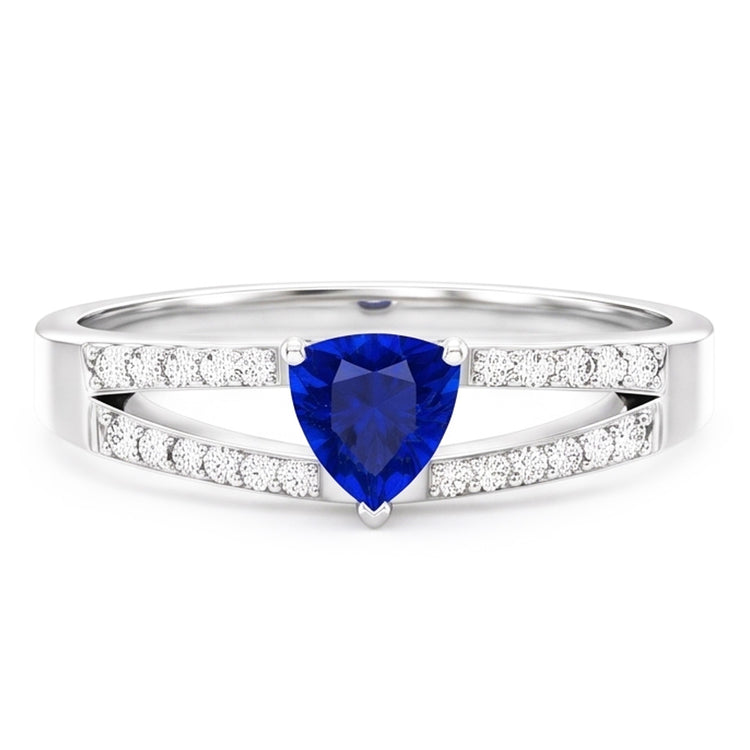Bague Saphir Naturel 1 Carats