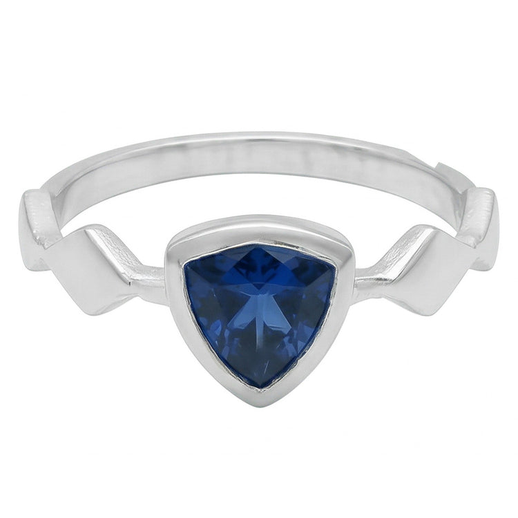 Bague Saphir Naturel 1 Carats