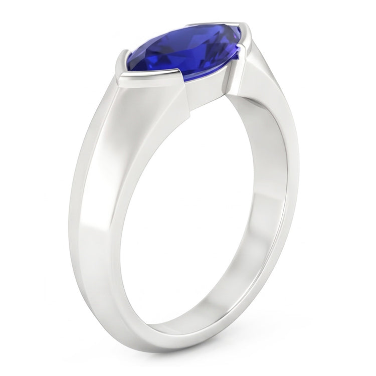 Bague Saphir Naturel 1 Carats