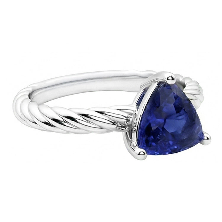 Bague Saphir Naturel 1 Carats