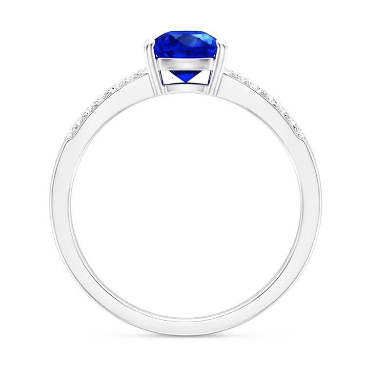 Bague Saphir Naturel 1 Carats