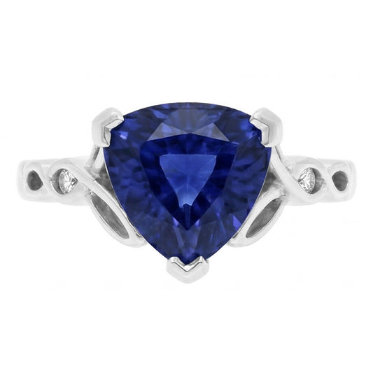 Bague Saphir Naturel 14 Carats
