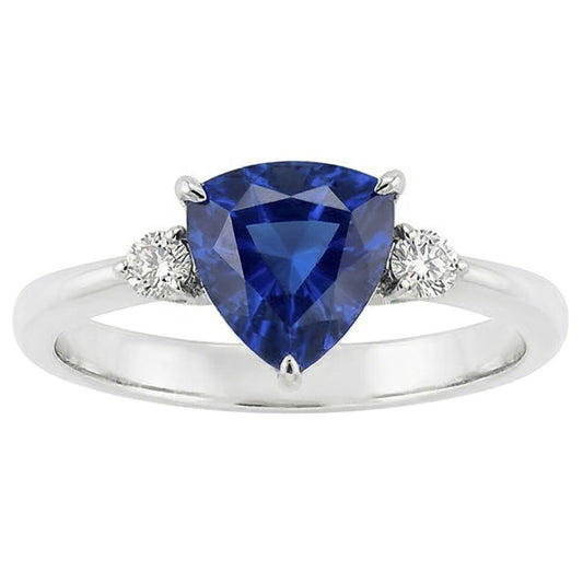 Bague Saphir Naturel 2.25 Carats