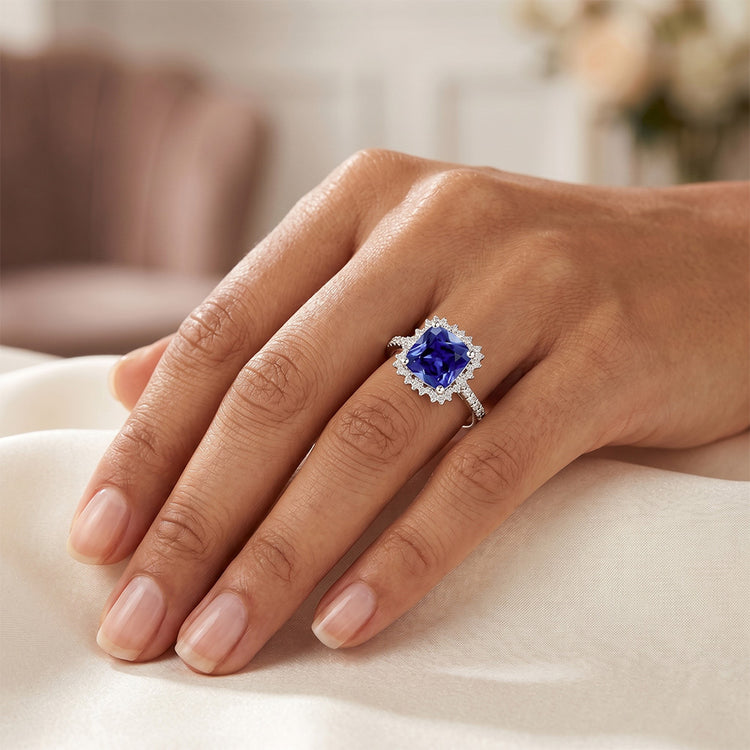 Bague Saphir Naturel 2.25 Carats