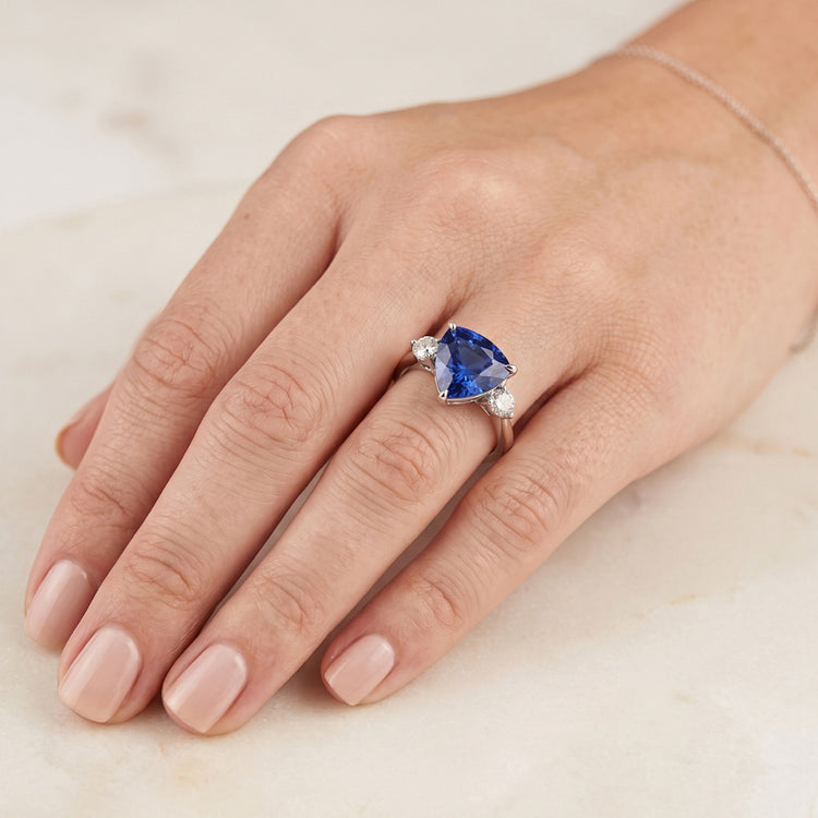 Bague Saphir Naturel 2.25 Carats