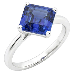 Bague Saphir Naturel 2.50 Carats
