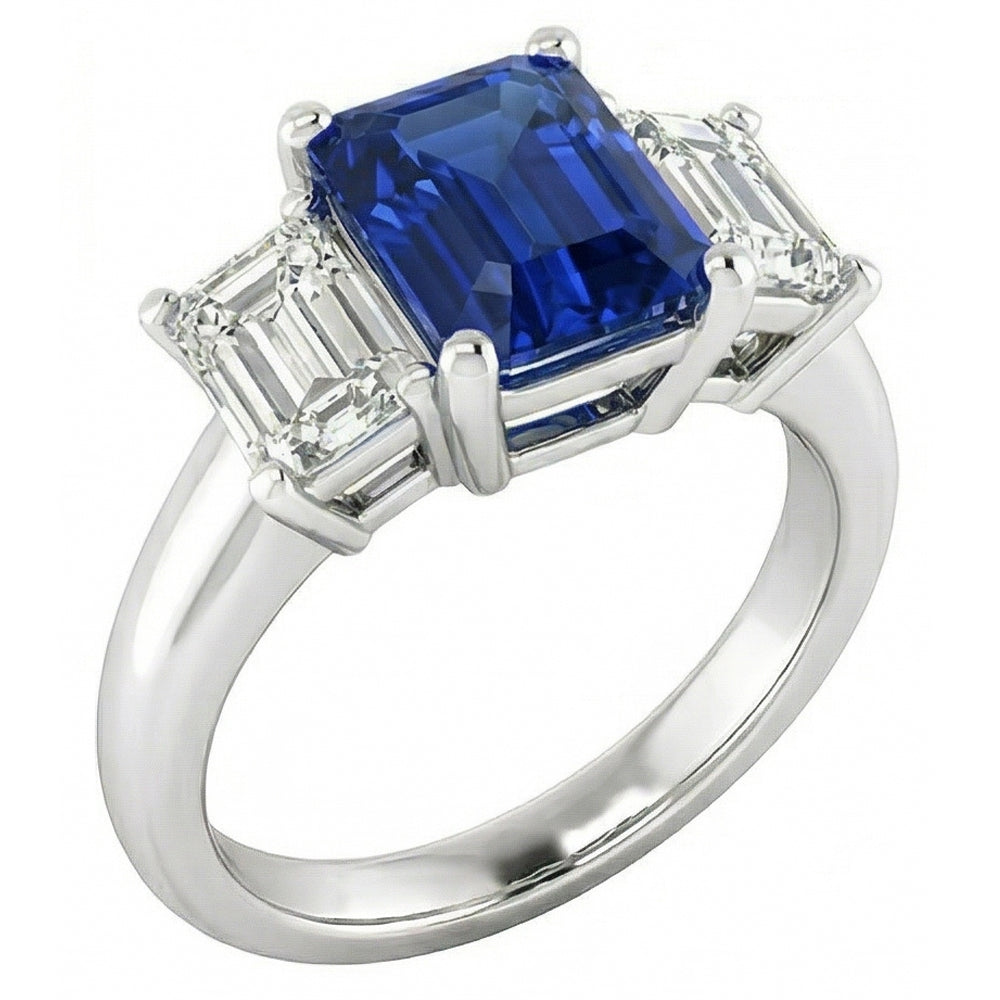 Bague Saphir Naturel 2.50 Carats