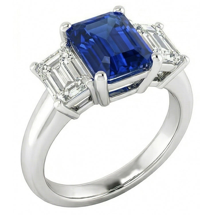 Bague Saphir Naturel 2.50 Carats