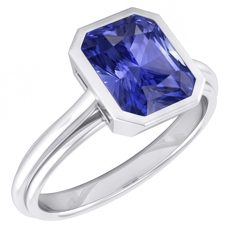 Bague Saphir Naturel 2.50 Carats