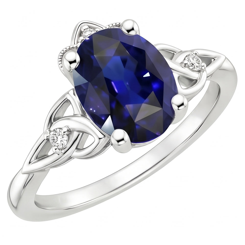 Bague Saphir Naturel 2.50 Carats