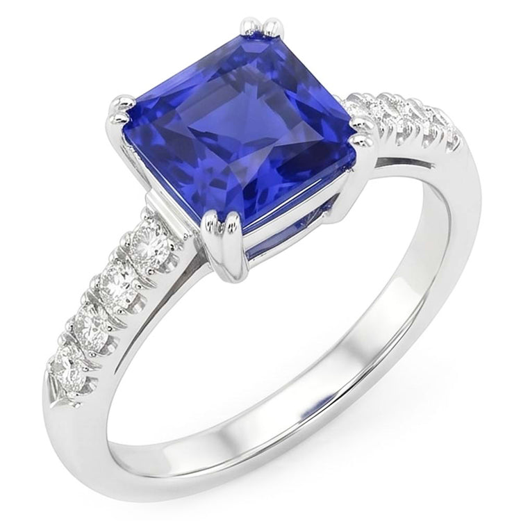 Bague Saphir Naturel 2.50 Carats