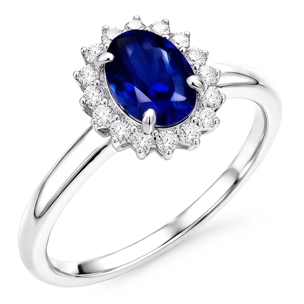 Bague Saphir Naturel 2.50 Carats