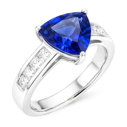 Bague Saphir Naturel 2.50 Carats
