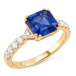 Bague Saphir Naturel 2.50 Carats