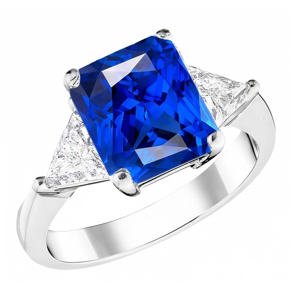 Bague Saphir Naturel 2.50 Carats