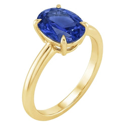 Bague Saphir Naturel 2.50 Carats