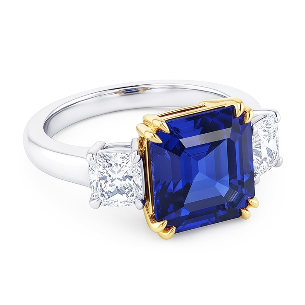 Bague Saphir Naturel 2.50 Carats