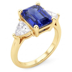 Bague Saphir Naturel 2.50 Carats