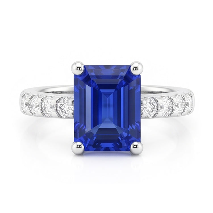 Bague Saphir Naturel 2.50 Carats