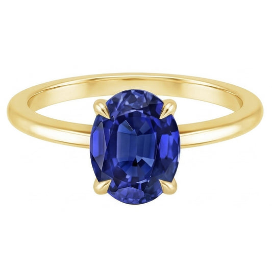 Bague Saphir Naturel 2.50 Carats