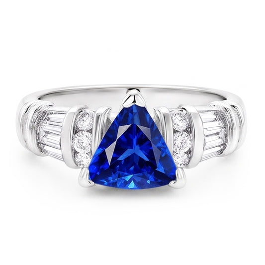 Bague Saphir Naturel 2.50 Carats