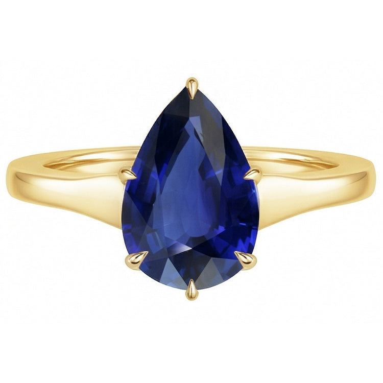 Bague Saphir Naturel 2.50 Carats