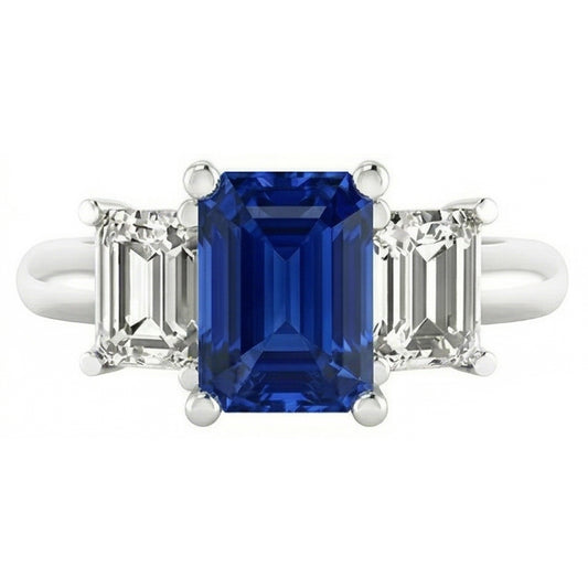 Bague Saphir Naturel 2.50 Carats