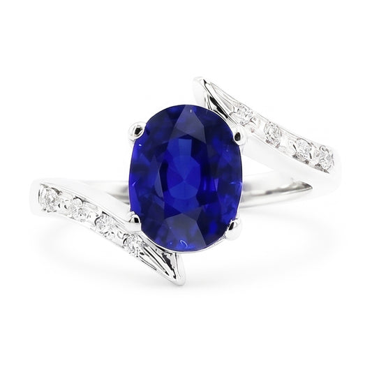 Bague Saphir Naturel 2.50 Carats