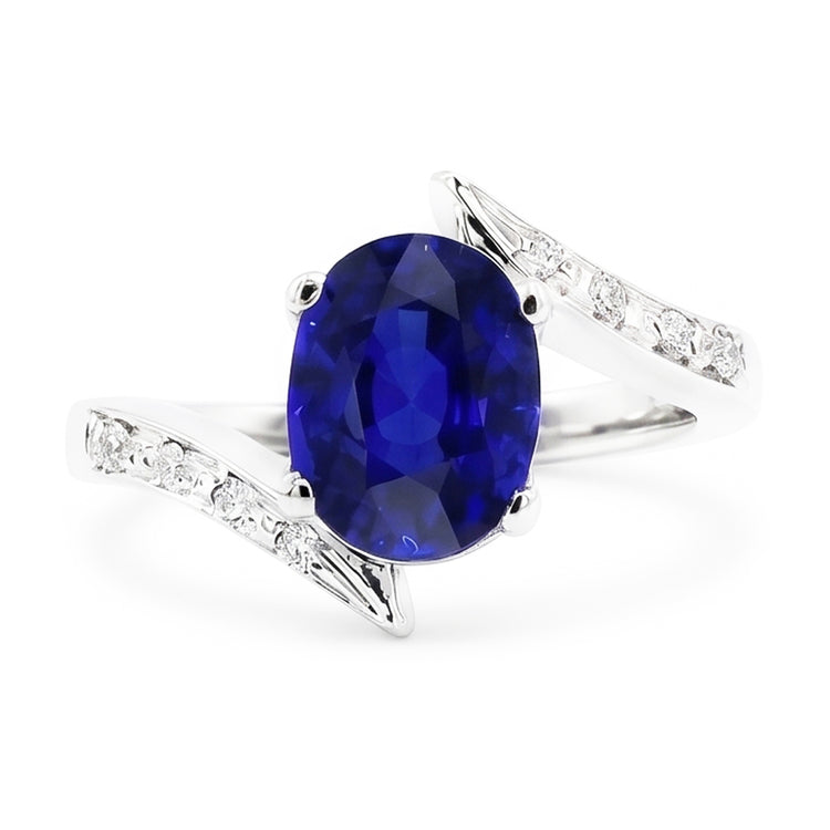Bague Saphir Naturel 2.50 Carats