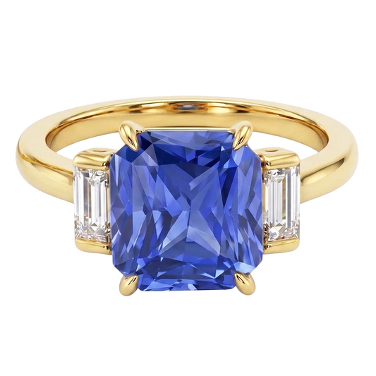 Bague Saphir Naturel 2.50 Carats