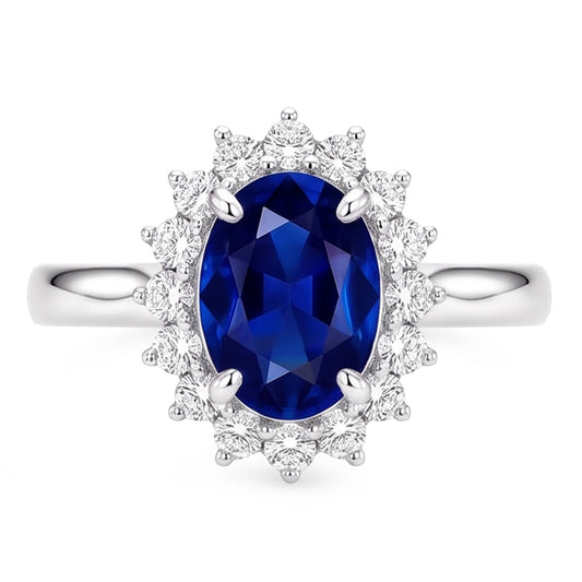 Bague Saphir Naturel 2.50 Carats
