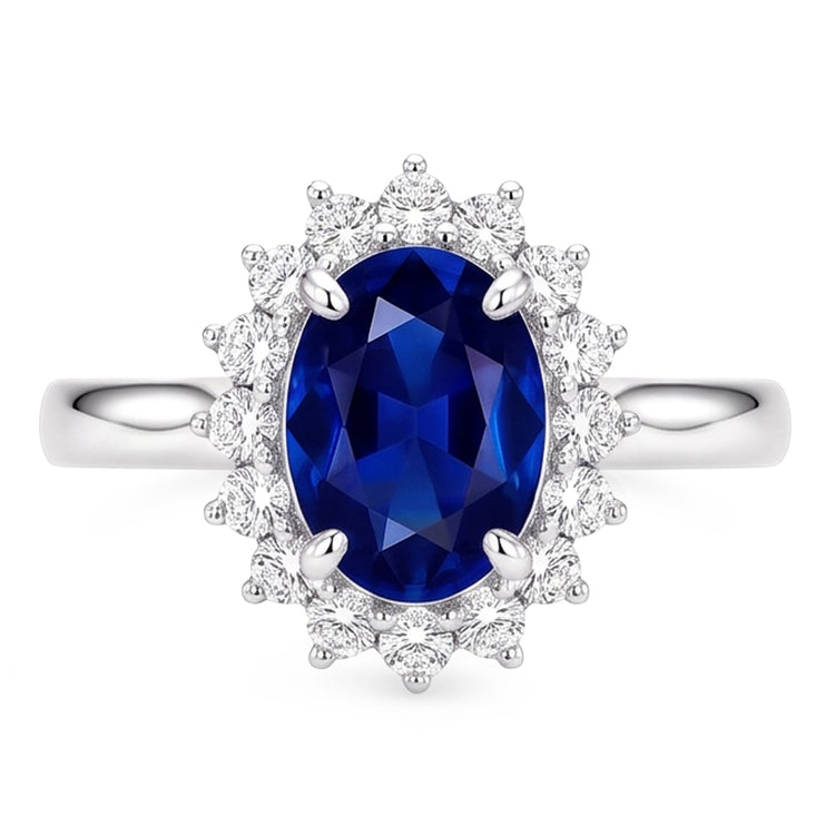 Bague Saphir Naturel 2.50 Carats