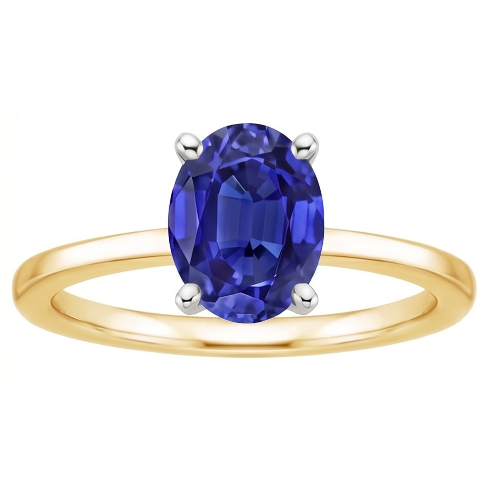 Bague Saphir Naturel 2.50 Carats
