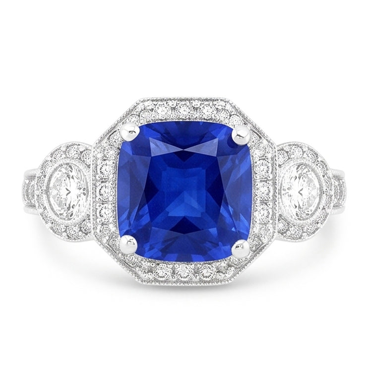 Bague Saphir Naturel 2.50 Carats