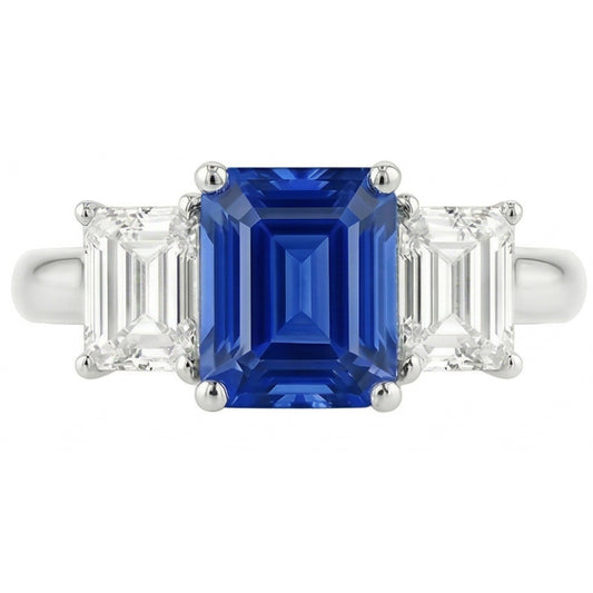 Bague Saphir Naturel 2.50 Carats
