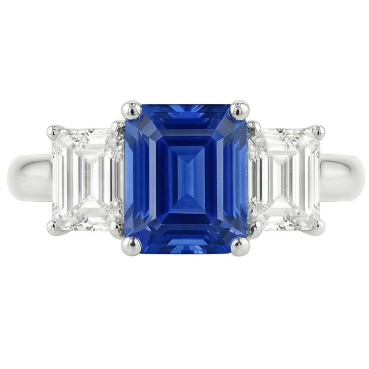 Bague Saphir Naturel 2.50 Carats