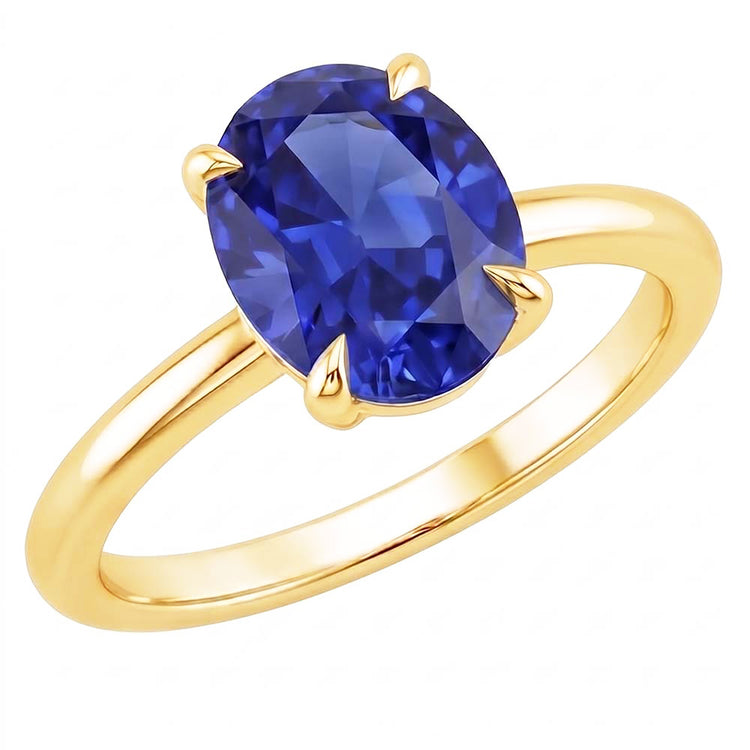 Bague Saphir Naturel 2.50 Carats