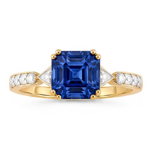 Bague Saphir Naturel 2.50 Carats