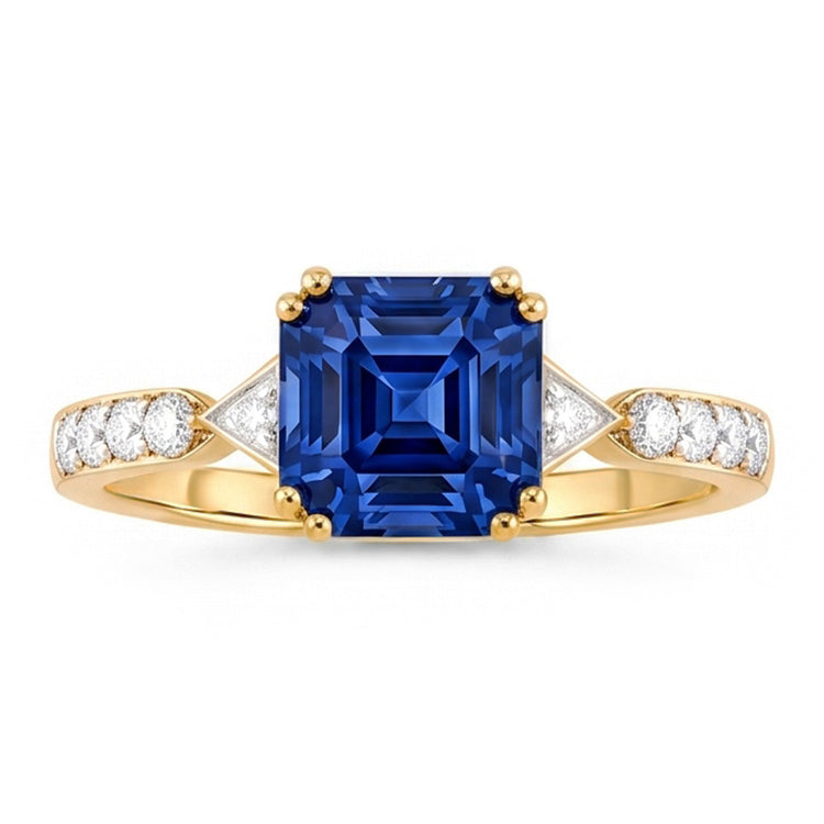 Bague Saphir Naturel 2.50 Carats