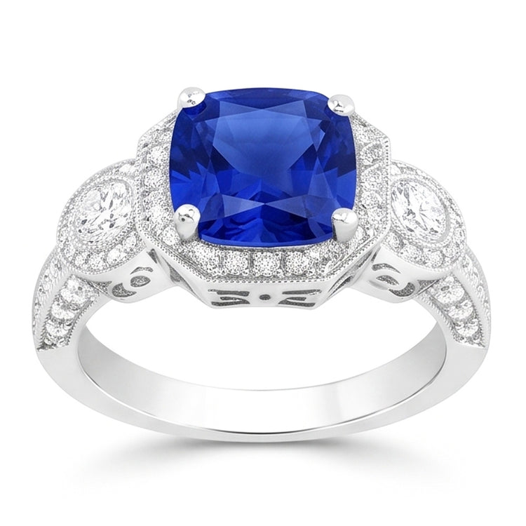 Bague Saphir Naturel 2.50 Carats