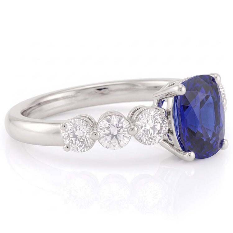 Bague Saphir Naturel 2.50 Carats