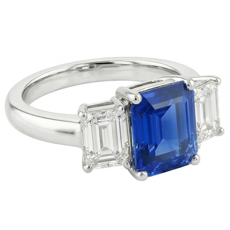 Bague Saphir Naturel 2.50 Carats