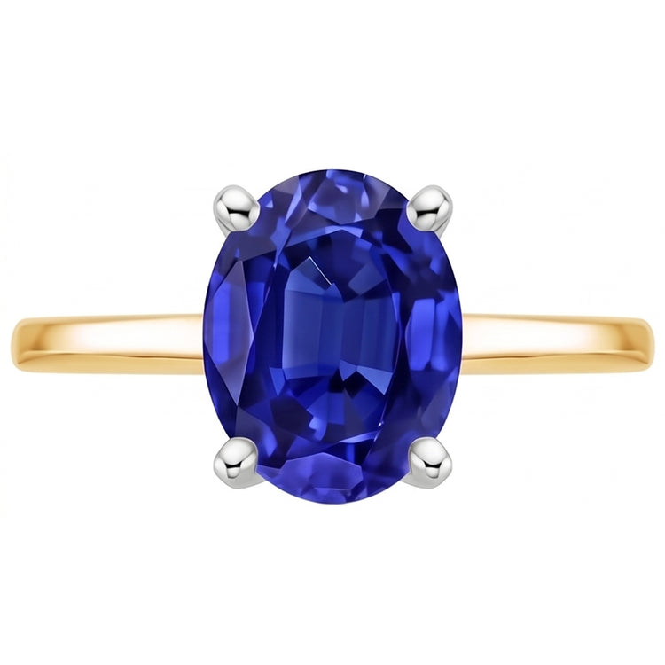 Bague Saphir Naturel 2.50 Carats