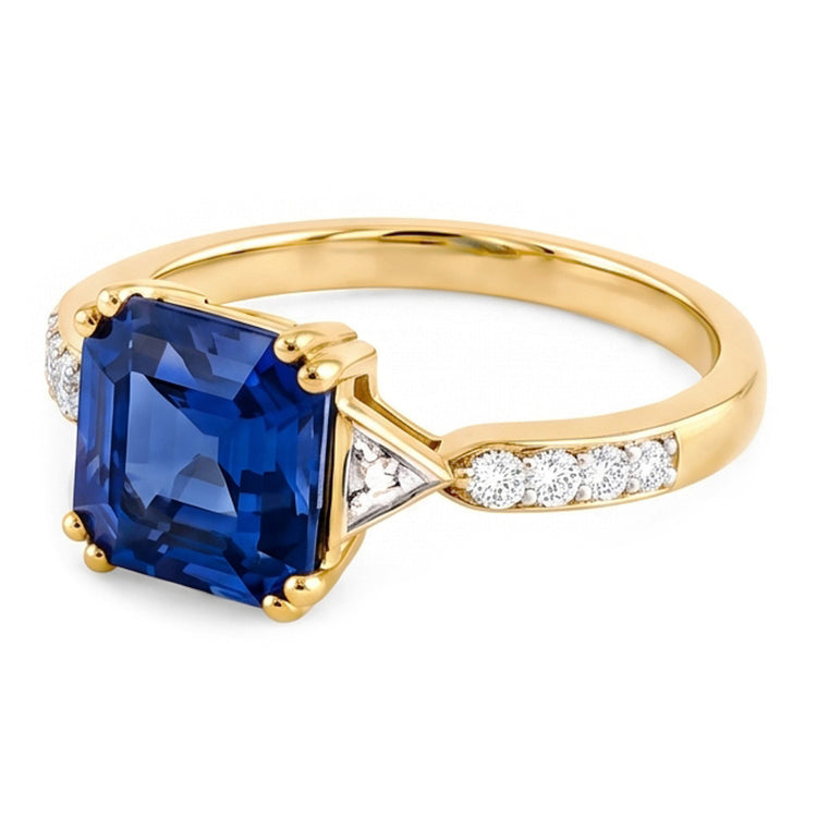 Bague Saphir Naturel 2.50 Carats