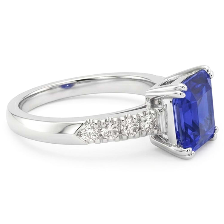 Bague Saphir Naturel 2.50 Carats