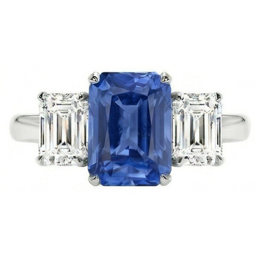 Bague Saphir Naturel 2.50 Carats