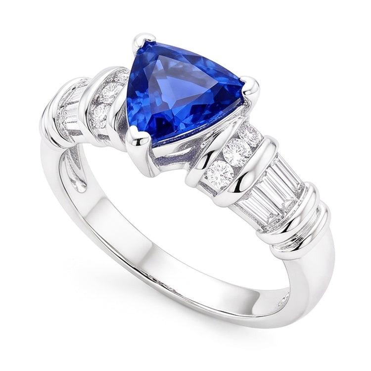 Bague Saphir Naturel 2.50 Carats