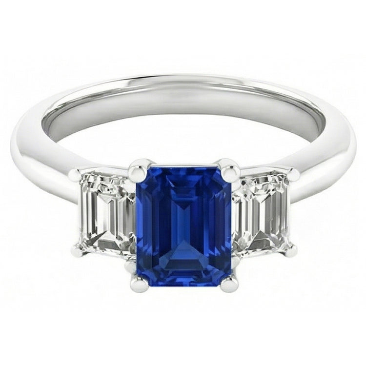 Bague Saphir Naturel 2.50 Carats