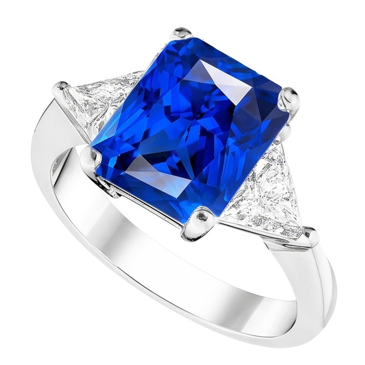Bague Saphir Naturel 2.50 Carats